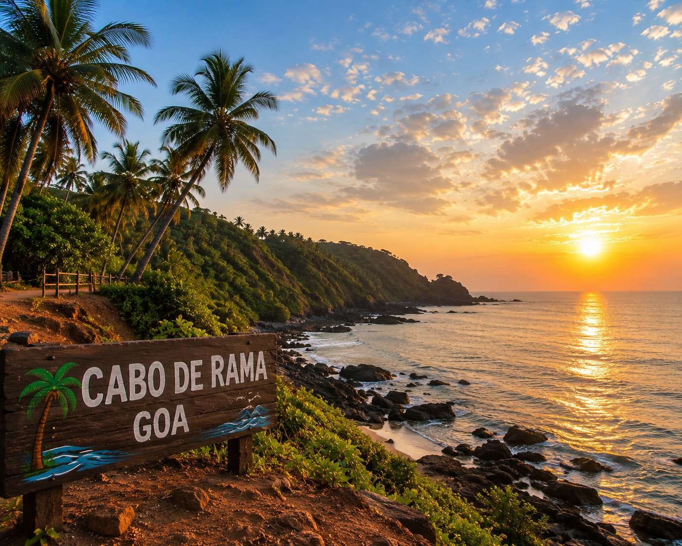 Cabo de Rama Beach and Fort Taxi Service